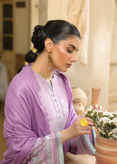 Sahar Winter Embroidered Khaddar 3 Piece Unstitched Suit S25W3PC D-03 LAVINA ROSE